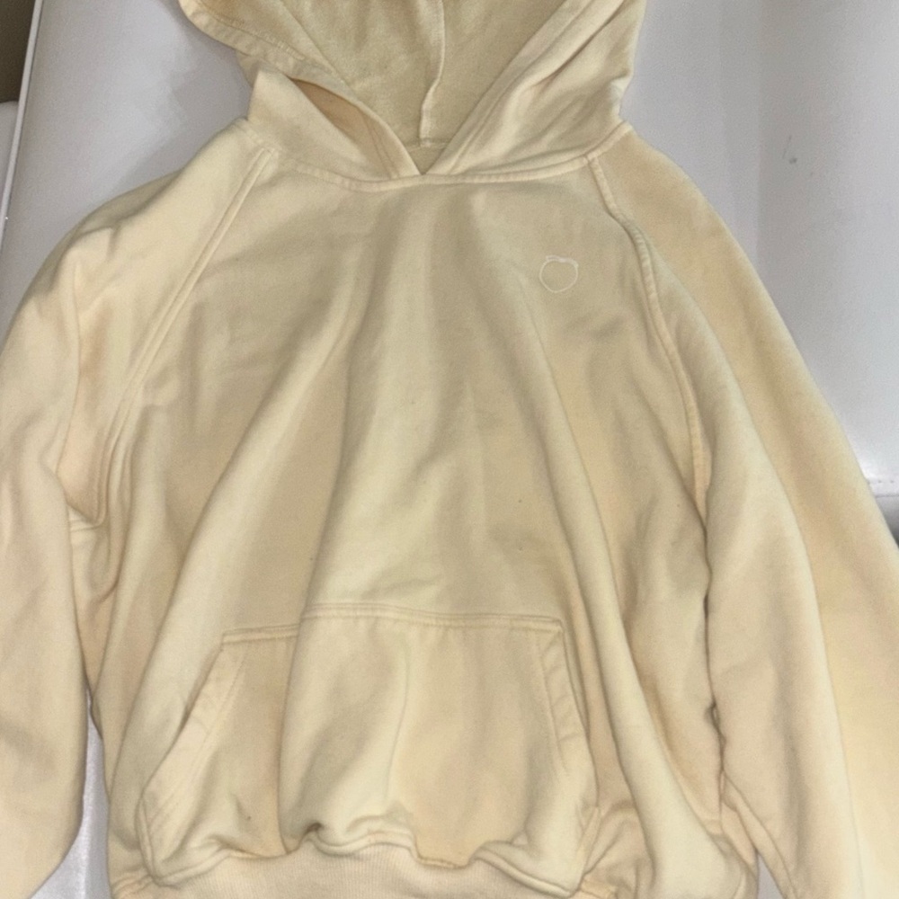 Cream Hoodie & Jogger Set